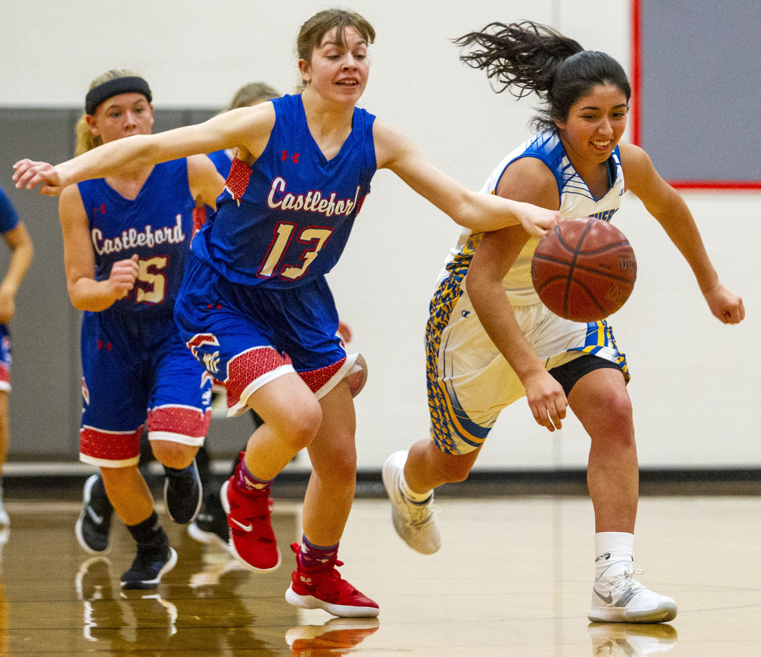 Carey vs Castleford girls basketball